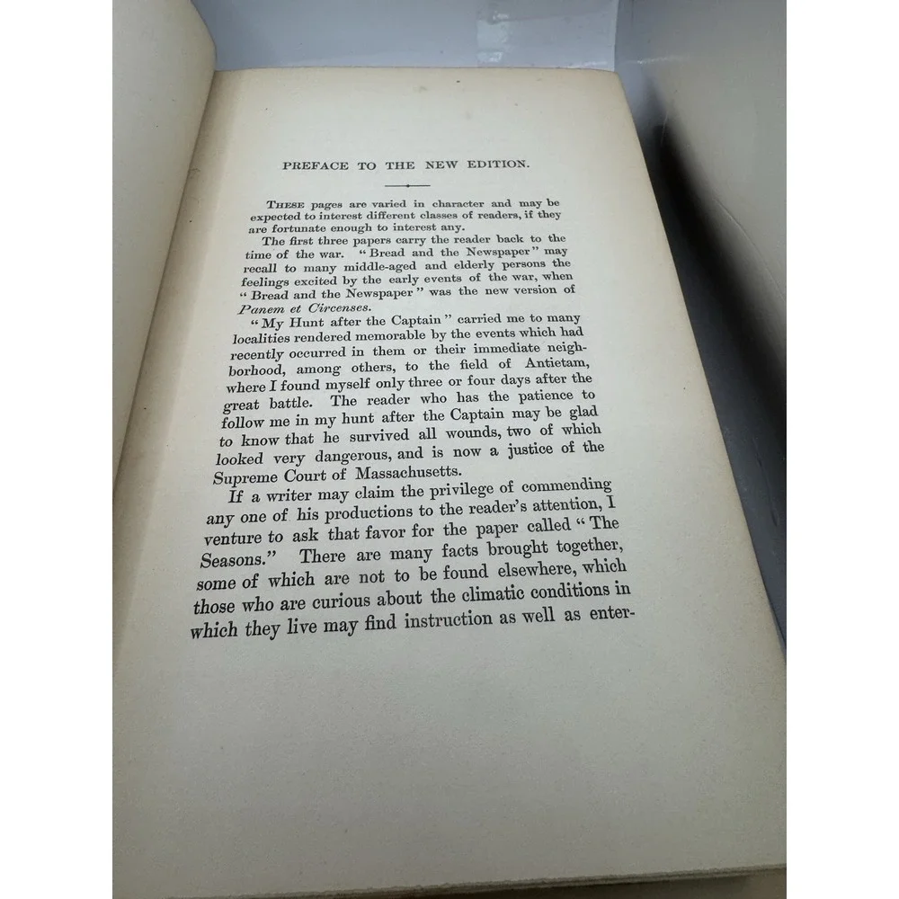 Poetical Works of Oliver Wendell Holmes Vol XIII HC 1892